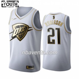 Camiseta Niños Oklahoma City Thunder Andre Roberson 21 2019-20 Nike Blanco Golden Edition Swingman